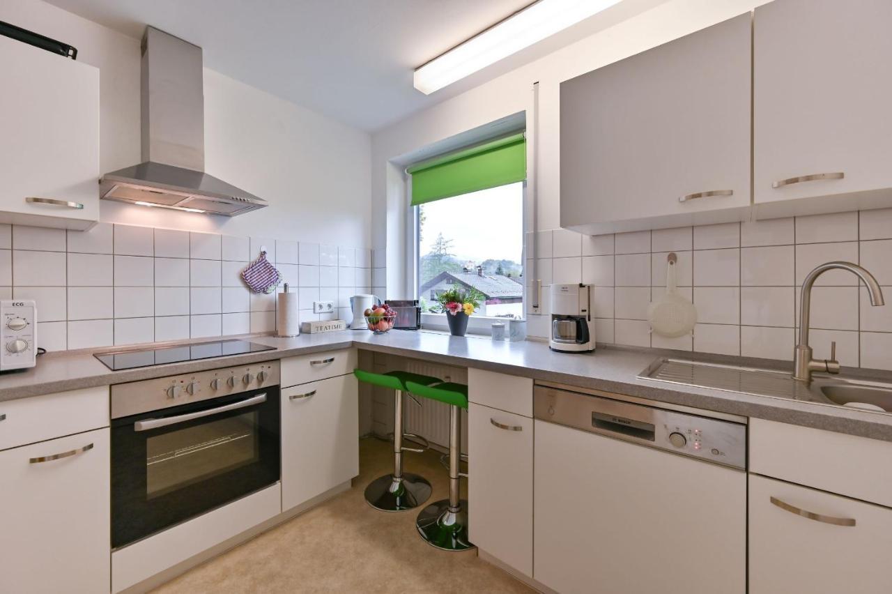 Ferienwohnung Landhaus Helga Unterm Schloss 施万高 外观 照片