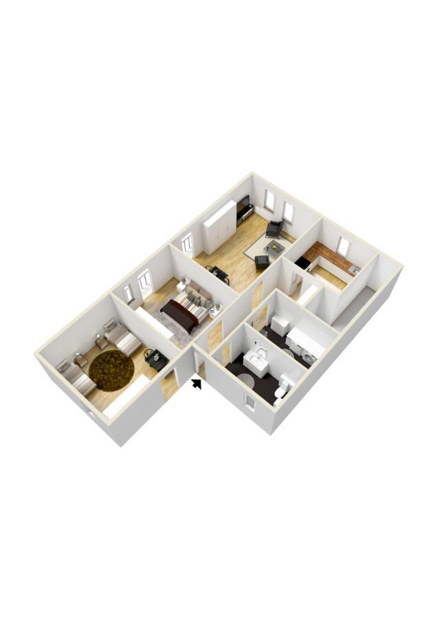 Ferienwohnung Landhaus Helga Unterm Schloss 施万高 外观 照片